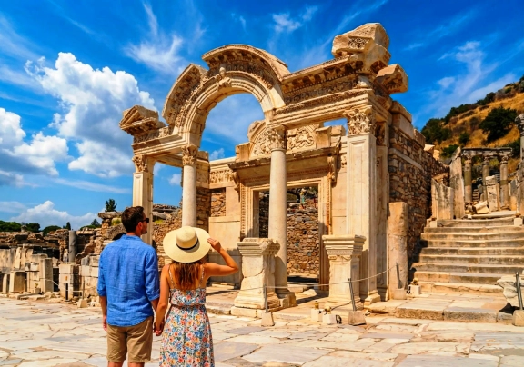 Temple of Hadrian on Curetes Street