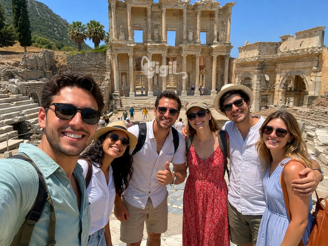 Architectural Layers of Celsus Library