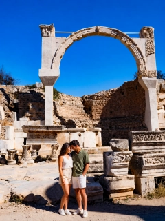 Ephesus and St. John Basilica Group Day Tour from Rhodes by Ferry with Izmir Drop-off