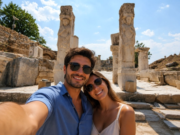 2-Day Ephesus and St. John Basilica Group Tour from Alanya by Private Vehicle