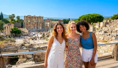 Ephesus and St. John Basilica Group Day Tour from Marmaris by Private Transfer Vehicle