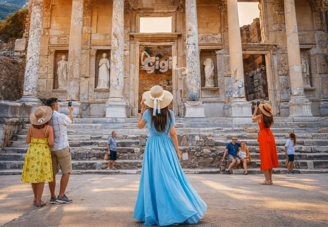 Imperial Detail at the Celsus Library