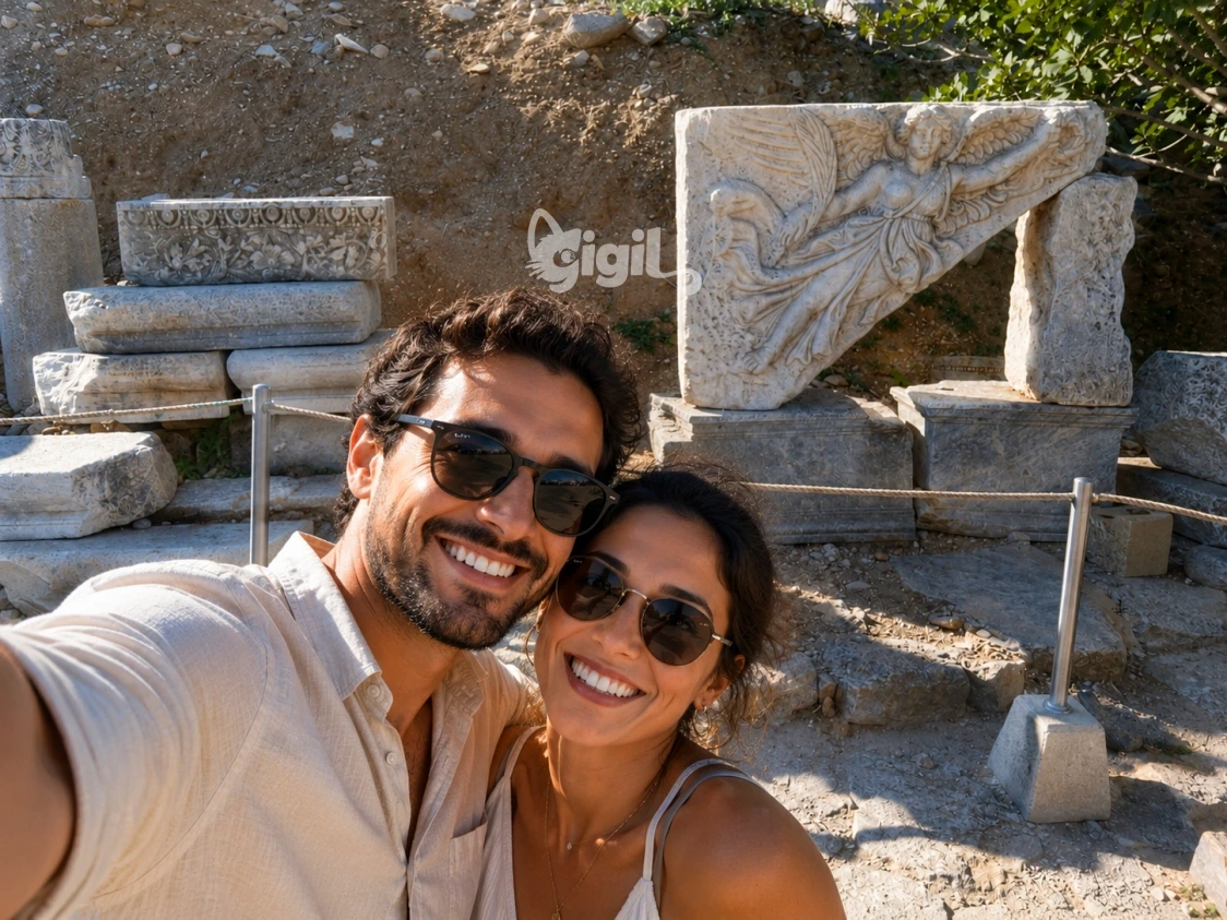 Nike Relief in Ancient Ephesus