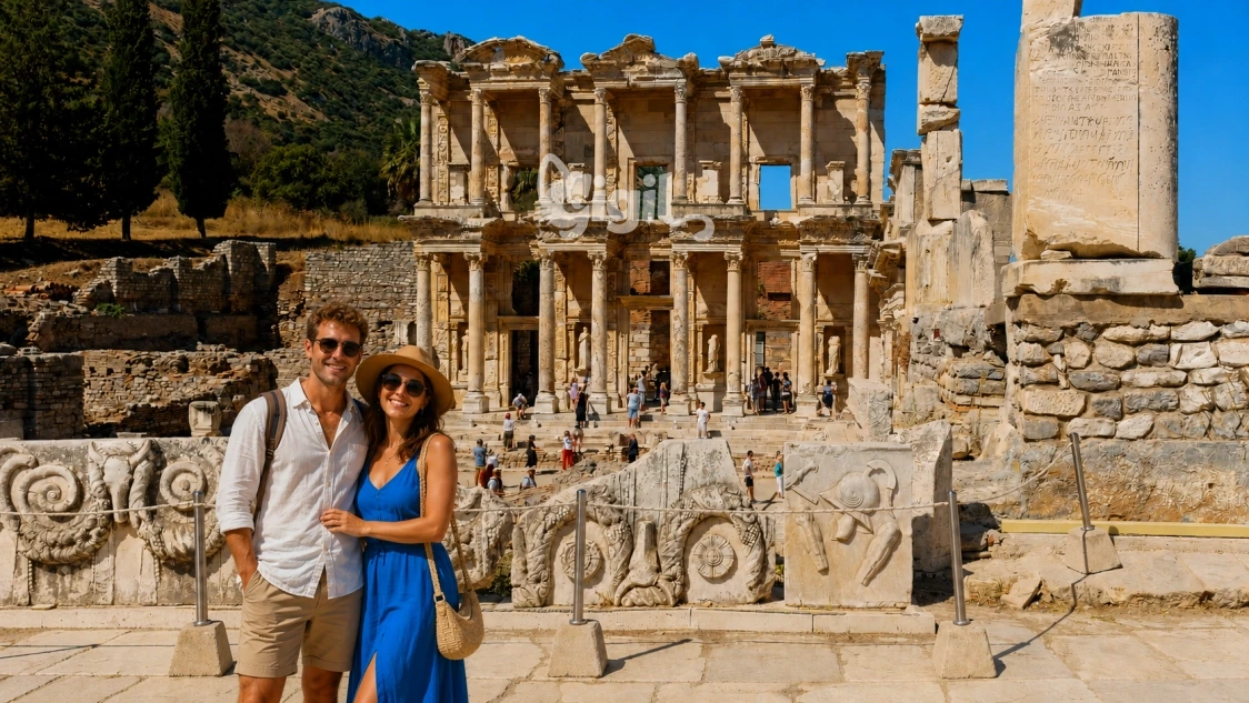 Public Monument Face of Celsus Library