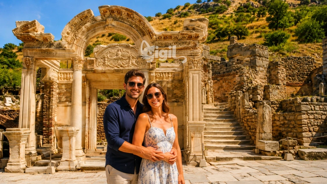 Temple of Hadrian in Ephesus