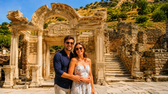Ephesus and St. John Basilica Shore Excursion Group Tour from Bodrum Cruise Port