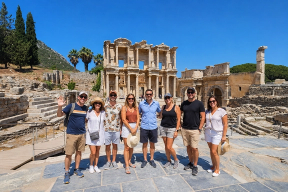 Ephesus and St. John Basilica Group Day Tour from Izmir