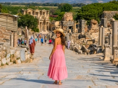 Ephesus and St. John Basilica Group Day Tour from Bodrum by Private Transfer Vehicle