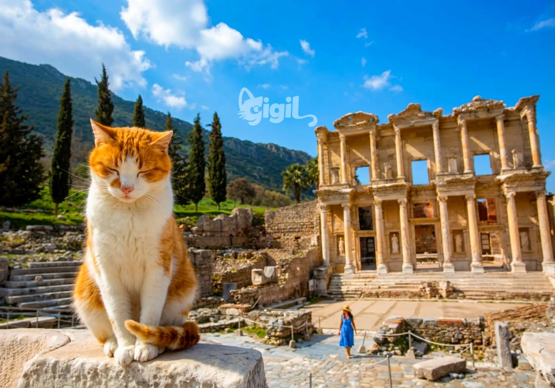 Archaeological View of Celsus Library