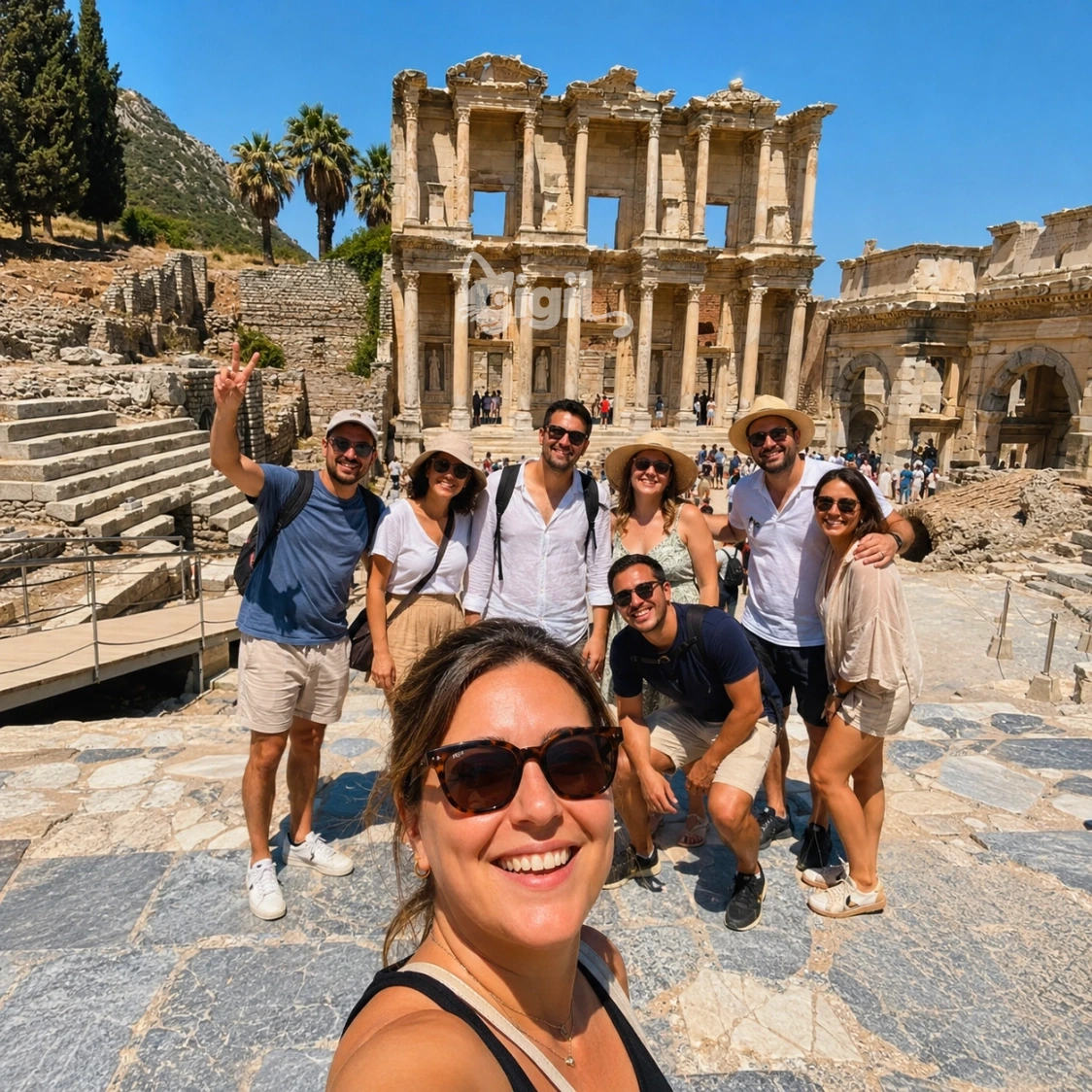 Cultural View of the Celsus Library
