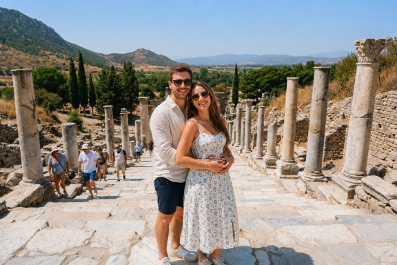 Private Ephesus and St. John Basilica Day Tour from Ankara by Flight