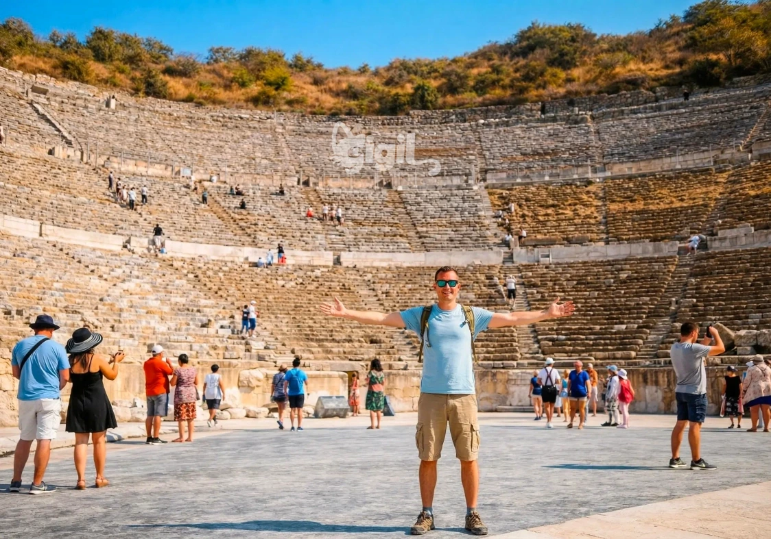 Grand Theatre Seating in Ephesus