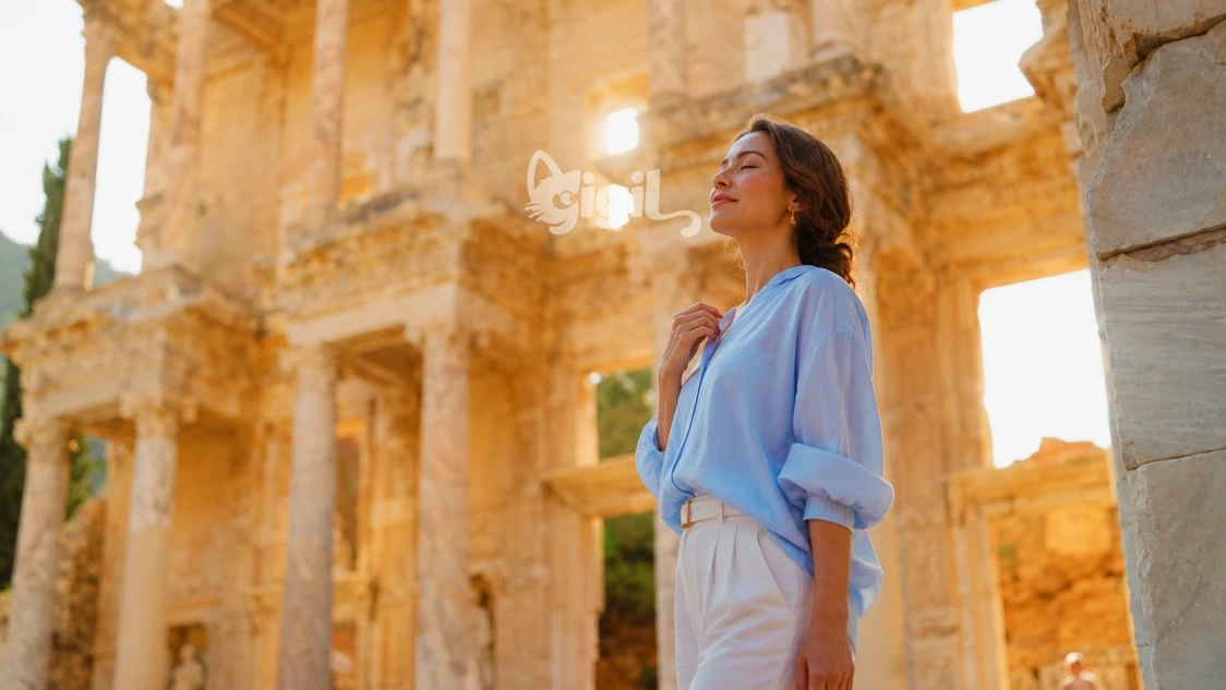 Imperial Period Detail at Celsus Library