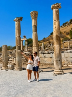 Private Ephesus and St. John Basilica Day Tour from Kos by Ferry with Izmir Drop-off