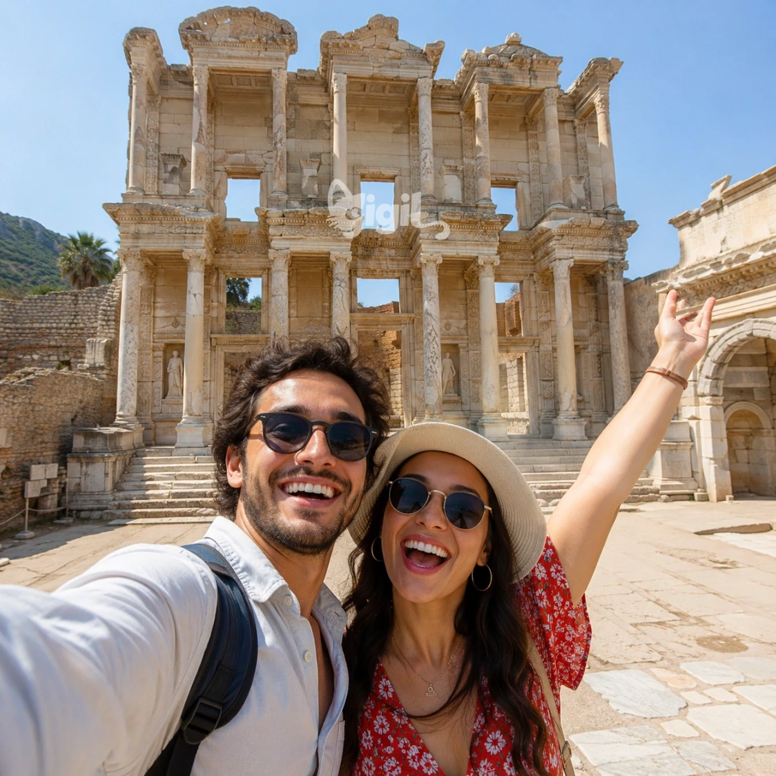 Monumental Entrance of Celsus Library