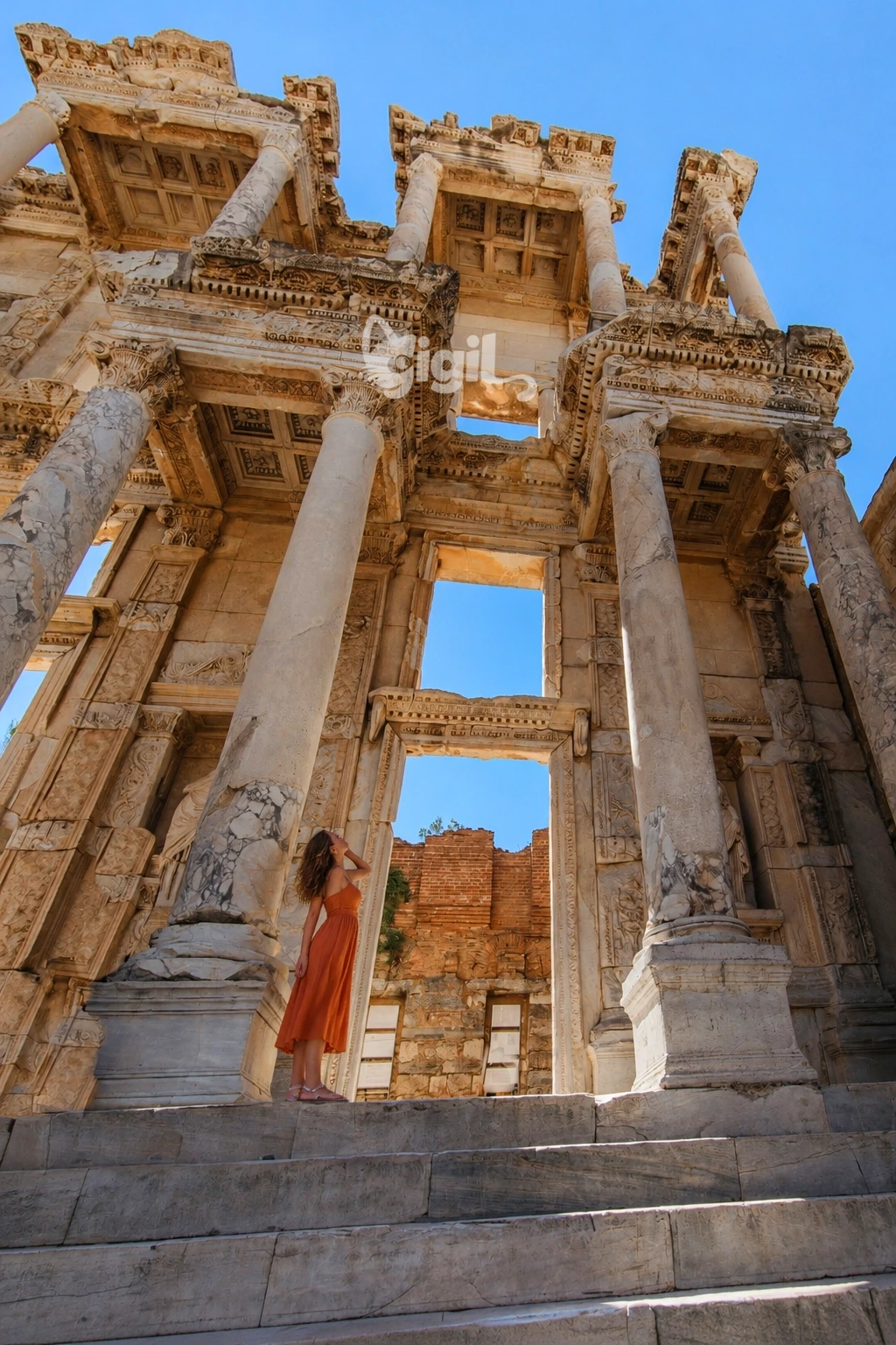 Public Monument View of Celsus Library