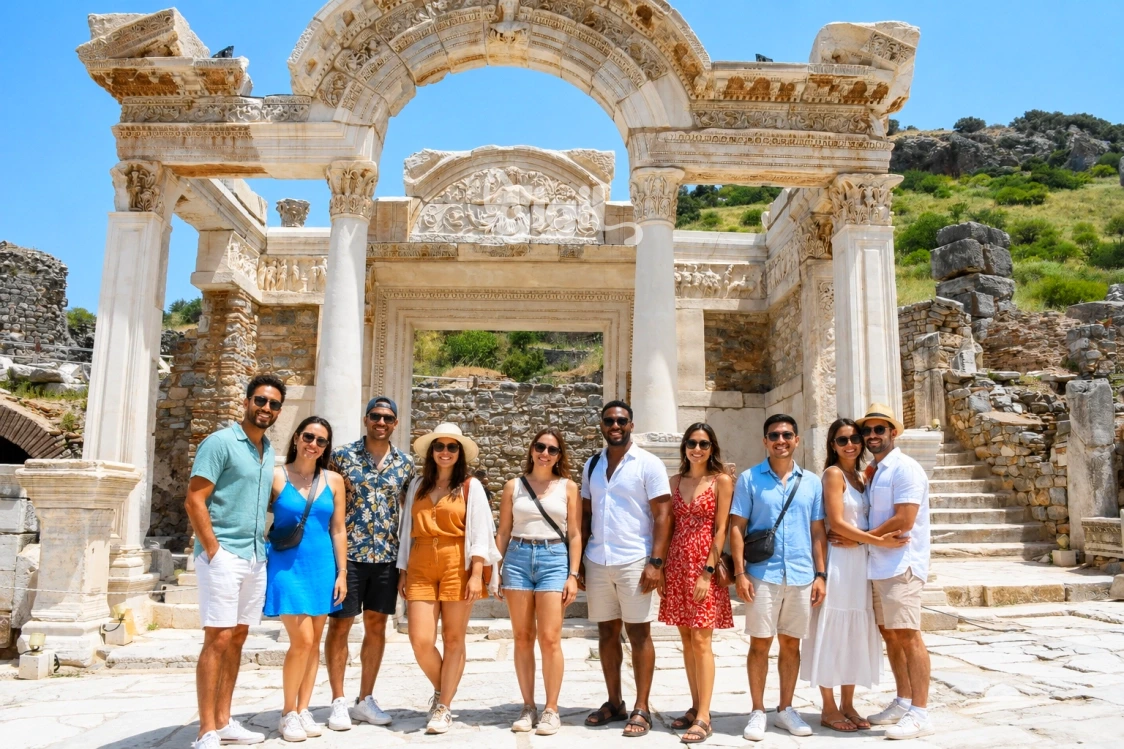 Temple of Hadrian Along Curetes Street