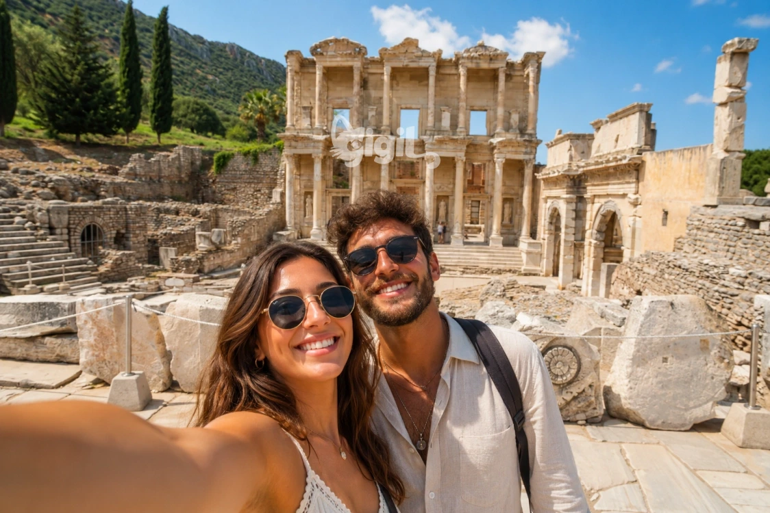 Visitor-Level View of Celsus Library