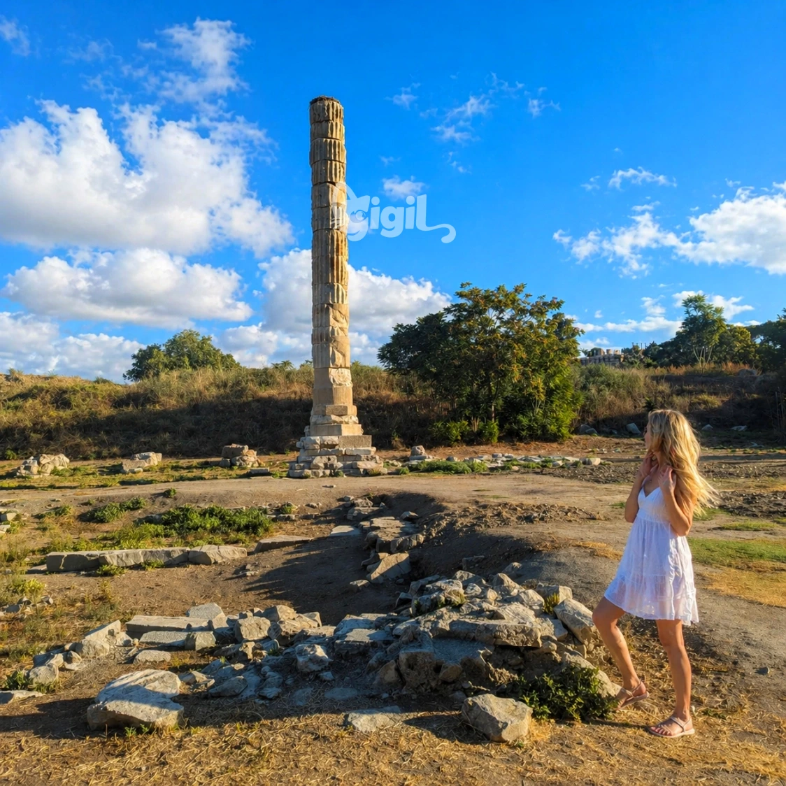 Archaeological Context at Temple of Artemis