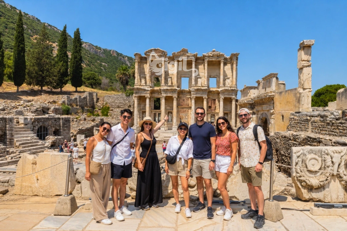 Celsus Library Front View in Ephesus