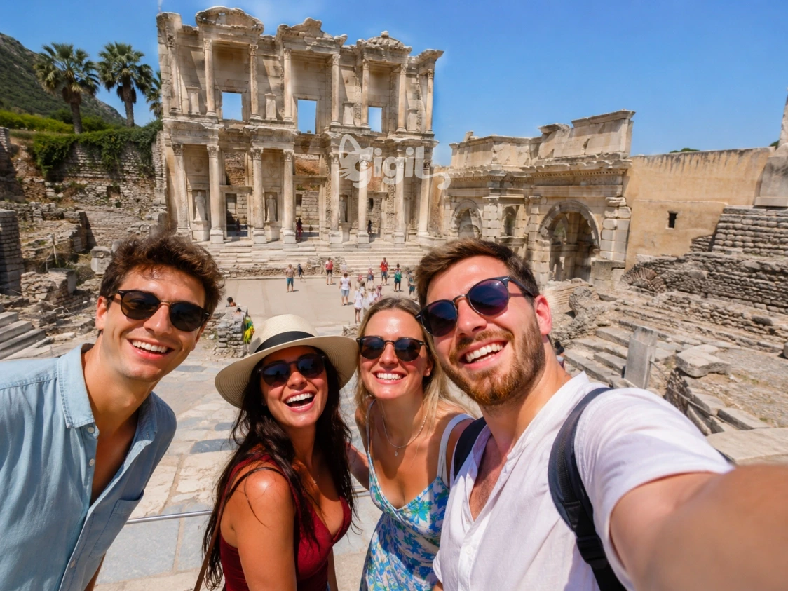 Cultural View Near Celsus Library