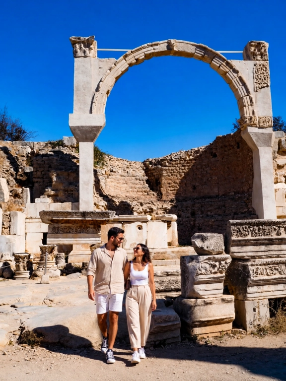 2-Day Ephesus, Virgin Mary, Terrace Houses, St. John Basilica & Artemis Bus Package from Bodrum