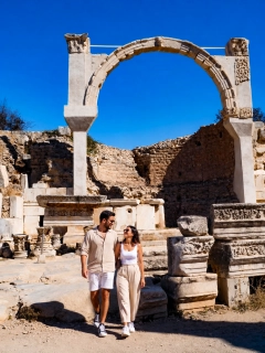 2-Day Ephesus, Virgin Mary, Terrace Houses, St. John Basilica & Artemis Bus Package from Bodrum