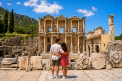 Ephesus, Virgin Mary, Terrace Houses, St. John Basilica & Artemis Overnight Bus Package from Kemer (Group)