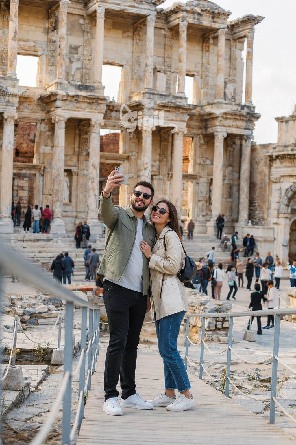Human-Scale Celsus Library View