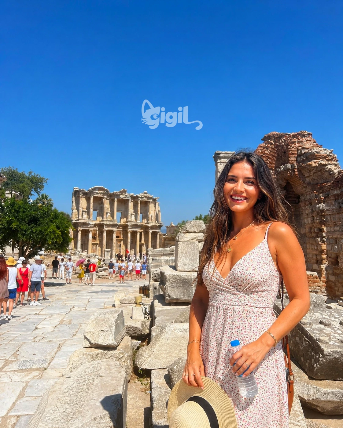Monument View of the Celsus Library