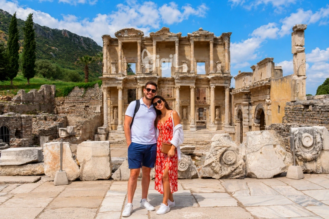 Public Face of the Celsus Library