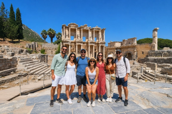 Site View at the Library of Celsus