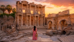 2-Day Ephesus, Virgin Mary, Terrace Houses, St. John Basilica & Artemis Shared Package from Rhodes Port Returning to Rhodes Port