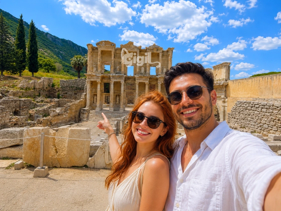 Urban Heritage View at Celsus Library