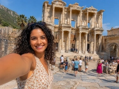 Private Same-Day Ephesus, Virgin Mary, Terrace Houses, St. John Basilica & Artemis Tour from Samos Ending in Izmir