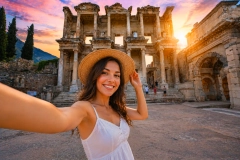Private 2-Day Ephesus, Virgin Mary, Terrace Houses, St. John Basilica & Artemis Package by Private Vehicle from Uludag