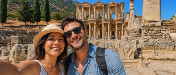 Private Ephesus, Virgin Mary, Terrace Houses, St. John Basilica & Artemis Tour from Kusadasi