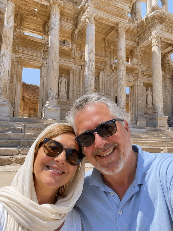 Private 2-Day Ephesus, Virgin Mary, Terrace Houses, St. John Basilica & Artemis Package by Private Vehicle from Oludeniz