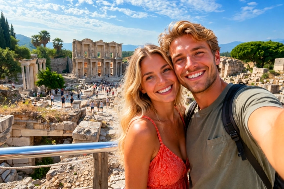 Roman Architecture of Celsus Library
