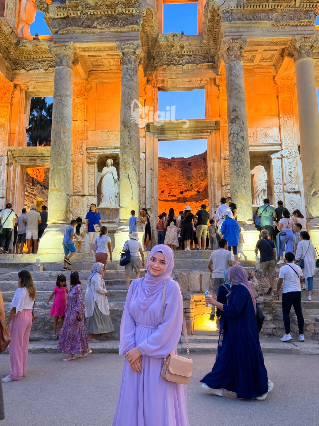 Archaeological Angle on Celsus Library