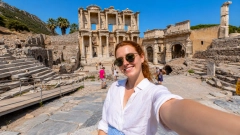 Overnight Bus Ephesus, Virgin Mary & Artemis Group Tour from Balikesir