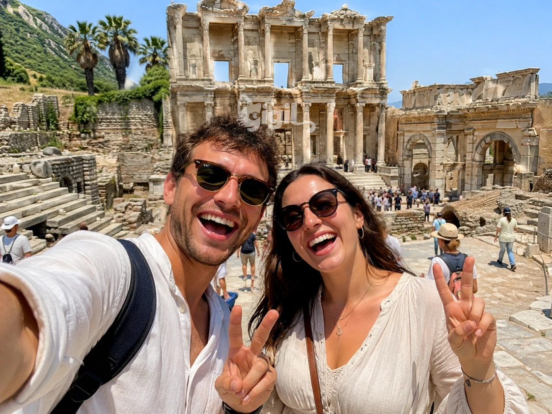 Celsus Library Landmark View