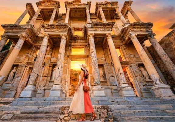 Ephesus, Virgin Mary & Artemis Group Tour from Yalova by Overnight Bus