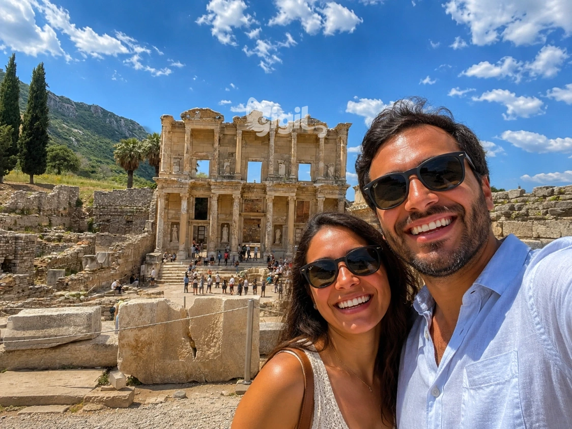 Library Frontage in Ancient Ephesus