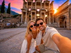 Ephesus, Virgin Mary & Artemis Group Package from Alanya Airport by Flight
