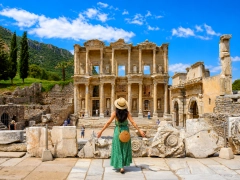 Ephesus, Virgin Mary & Artemis Group Package from Kemer by Flight