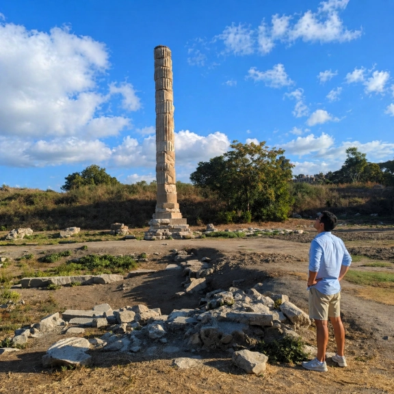 Temple of Artemis Open Site View