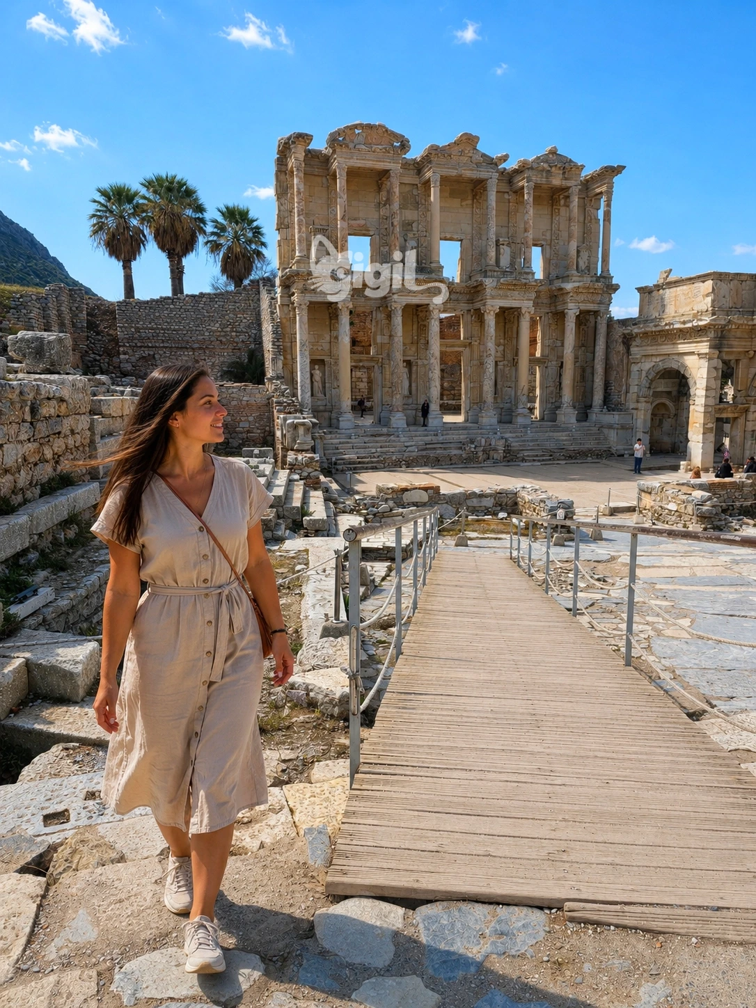Ancient Knowledge Landmark in Ephesus