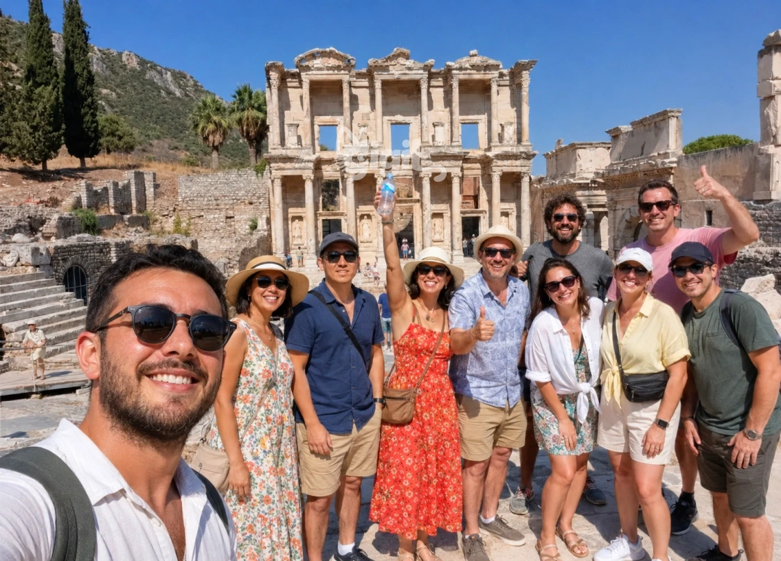 Archaeological Setting of Celsus Library
