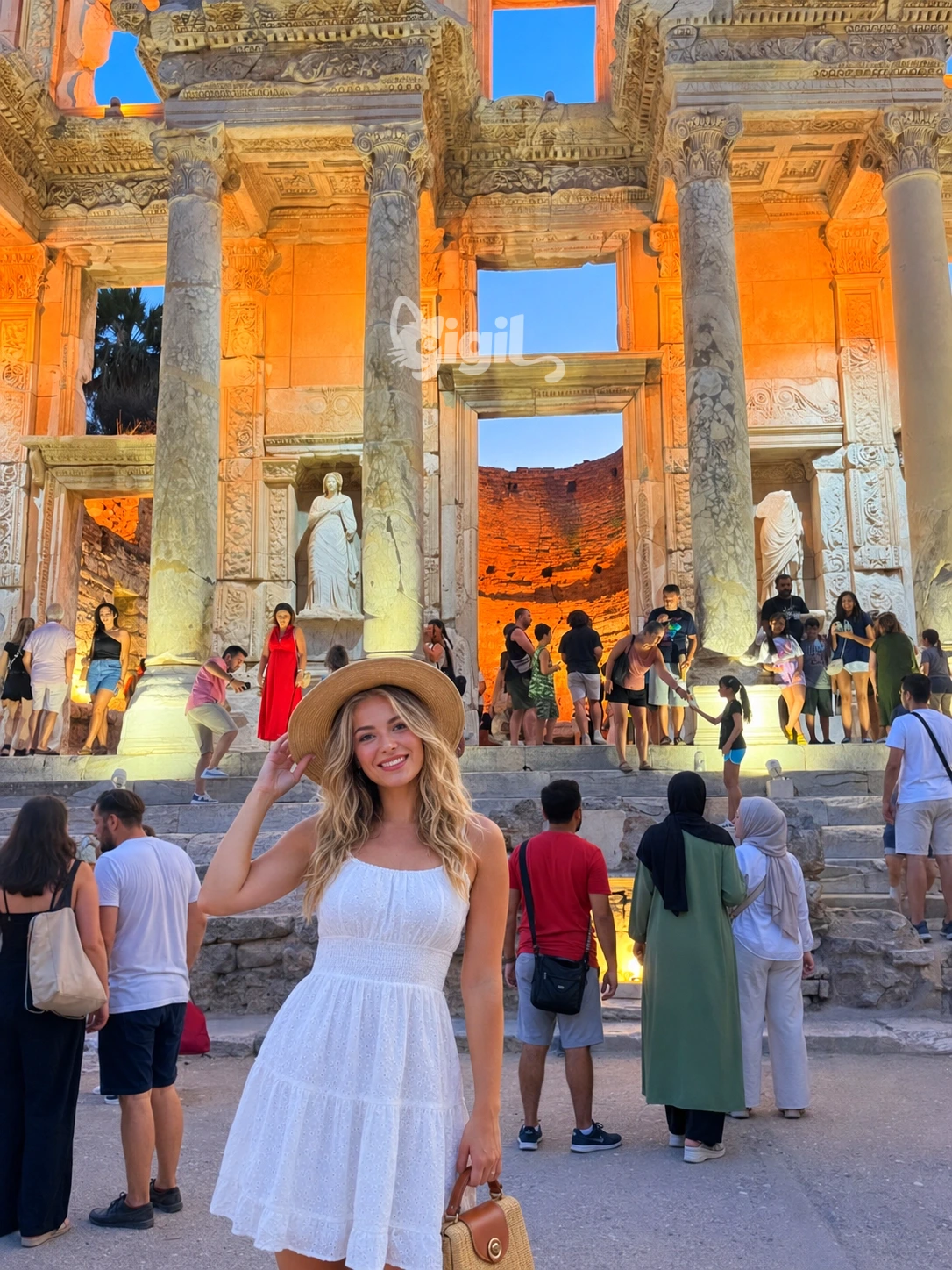 Architectural Relief at Celsus Library